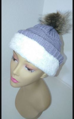 Brand New Fur Pom Beanie