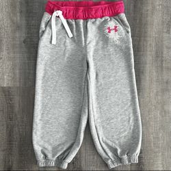Youth XL Under Armour Cropped Grey Sweat Pants
