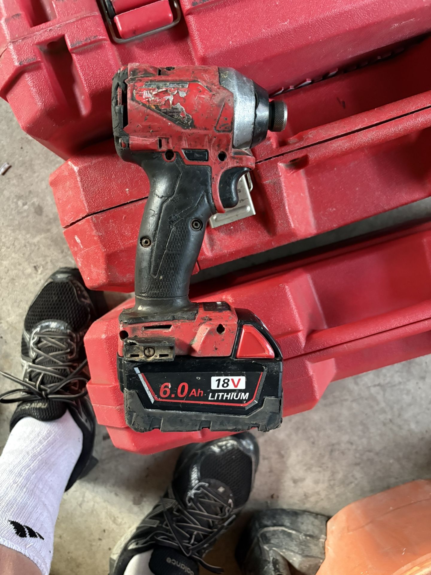 M-18 Impacto Drill Con Bateria 6.0 Calado $65