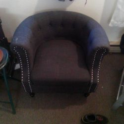 Antique Loveseat And Chair
