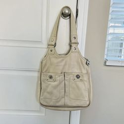 Marc Jacobs Multi Pockets Pebble Leather Bag