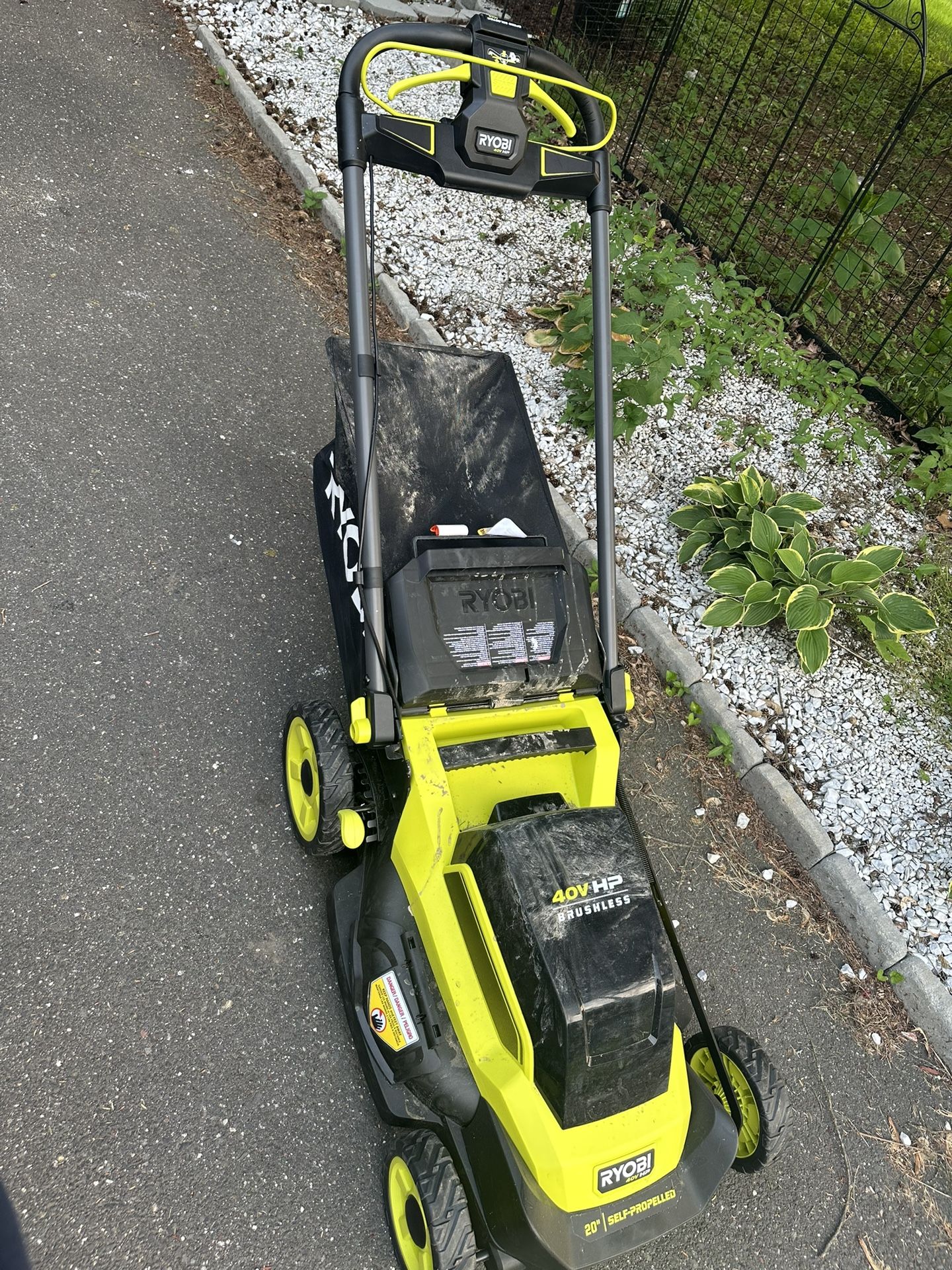 Ryobi Battery Operated Lawnmower