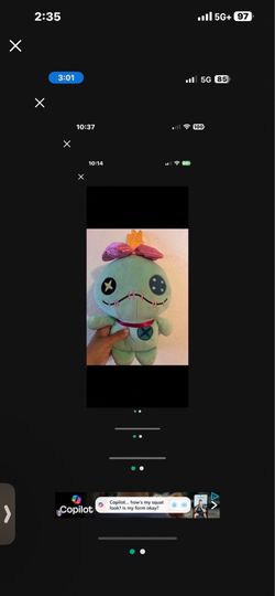 Stitch Scrump Plush Toy