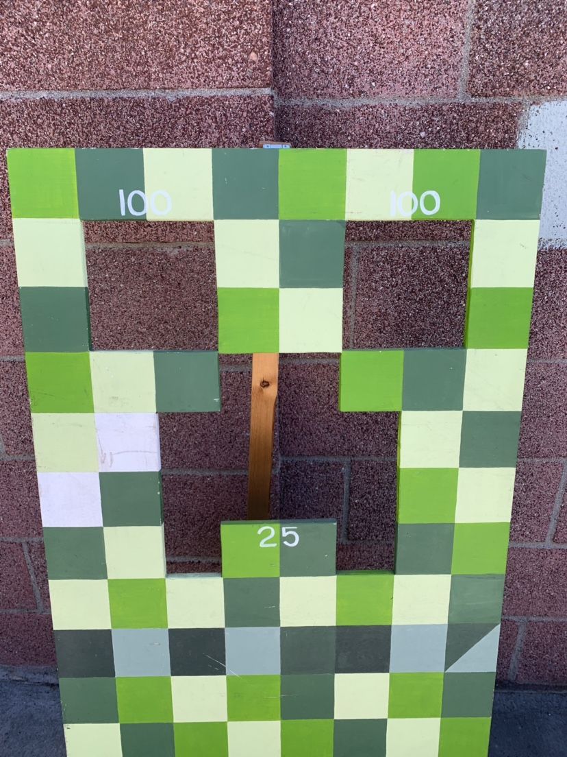 Minecraft Bean Bag Toss Birthday party Game for Sale in Long Beach, CA
