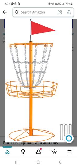Yaheetech Chain Basket Disco Golf Practice Portable