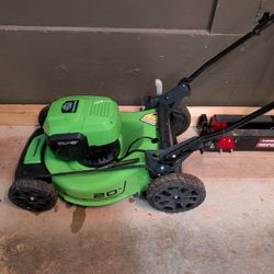 Greenworks 48v Battery Powered Lawn Mower 