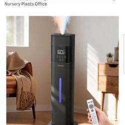 Warm & Cool Mist Humidifiers for Bedroom 500 sq ft, 2.1Gal/8L Humidifier Large Room with Essential Oil Diffuser, Top-Fill Large Room Humidifier