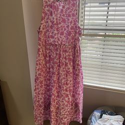Nordstrom Floral Summer Dress- XL - New 