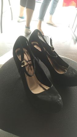 "Qupid", high heel dress shoes..good shape...$5.00