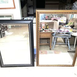 Two Heavy Duty classy Mirrors