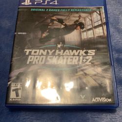PS 4 Tony Hawk 