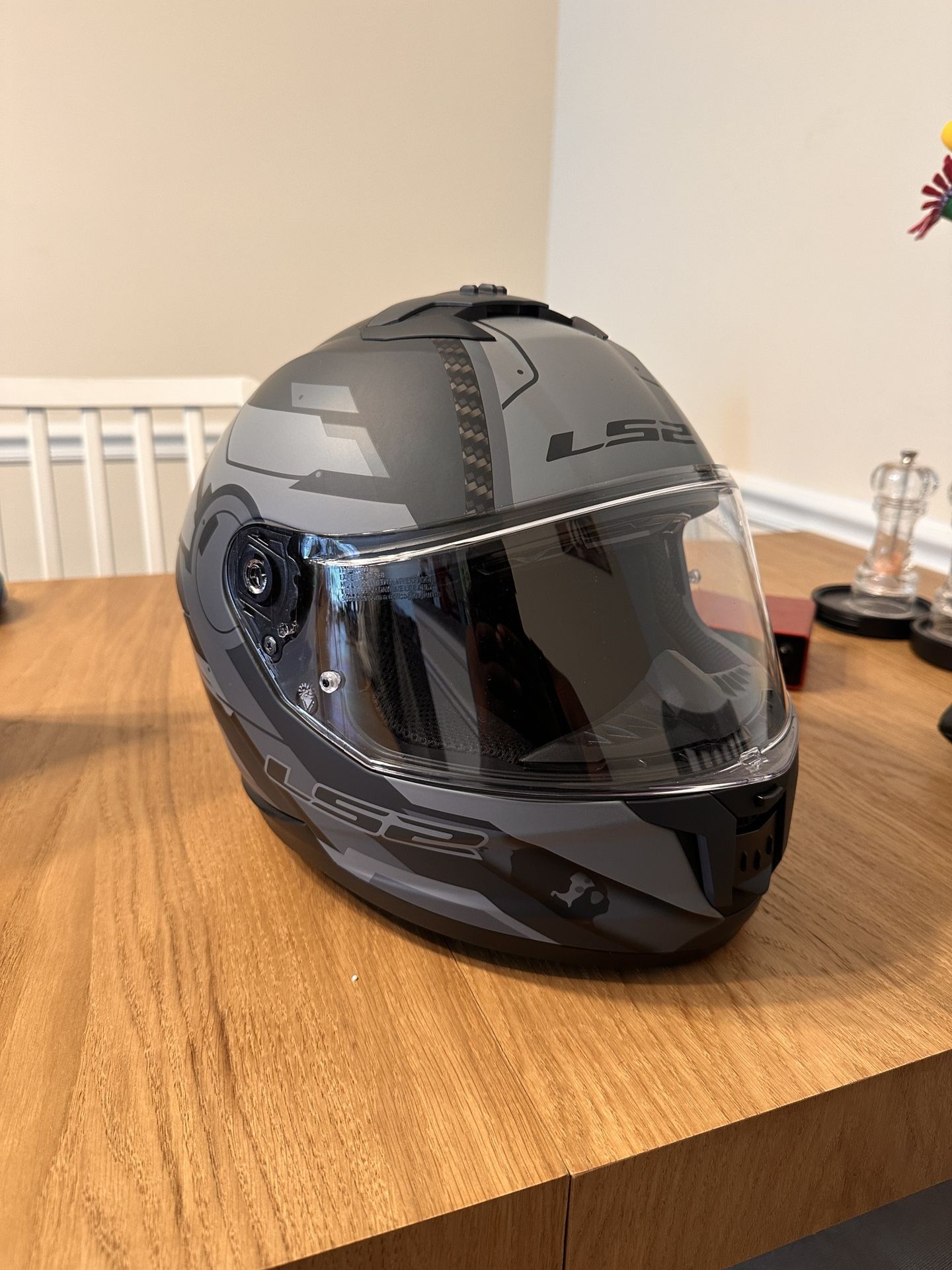 LS2 Stream II Motorcycle Helmet