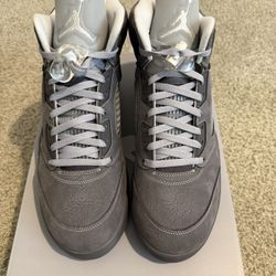 Nike Air Jordan 5 Retro 2026 Wolf Grey Men’s Size 12 Brand New 