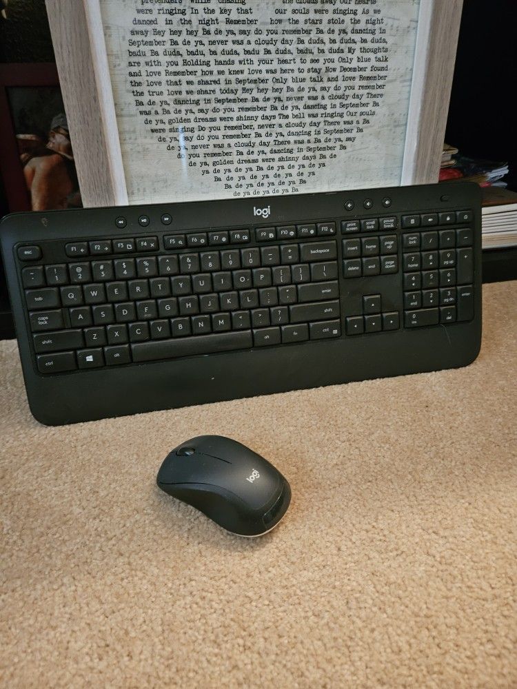 Logitech Wireless Keyboard & Mouse