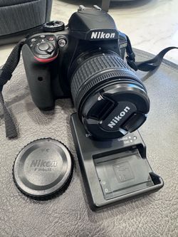 Nikon D3400 DSLR Camera + 18-55mm Lens — Like New — Barely Used