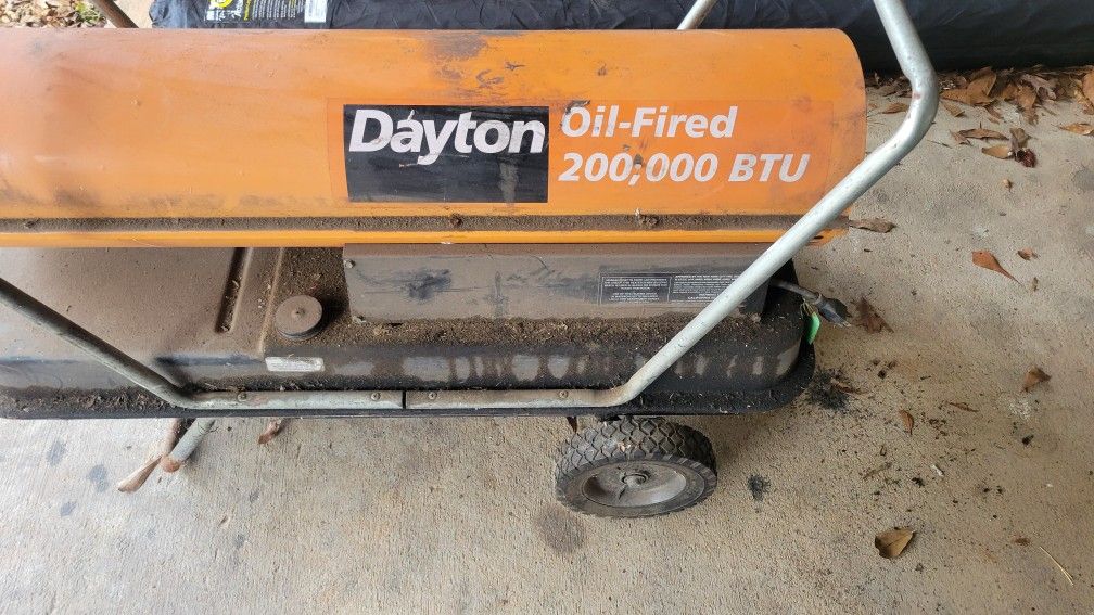 Dayton Oil-fired 200,000 BTU Heater