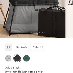 Babybjorn Travel Crib - Like New 