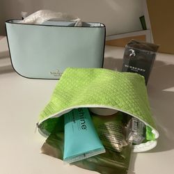 Kate Spade Purse and a Burberry perfume and a beauty bundle
