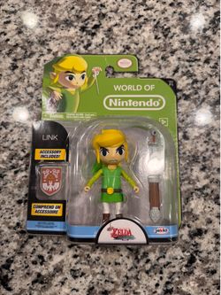 The Legend of Zelda wind waker link action figure rare
