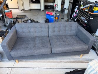 IKEA MORABO COUCH W/ OTTOMAN