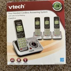 Vtech Four Handset Cordless Answering System