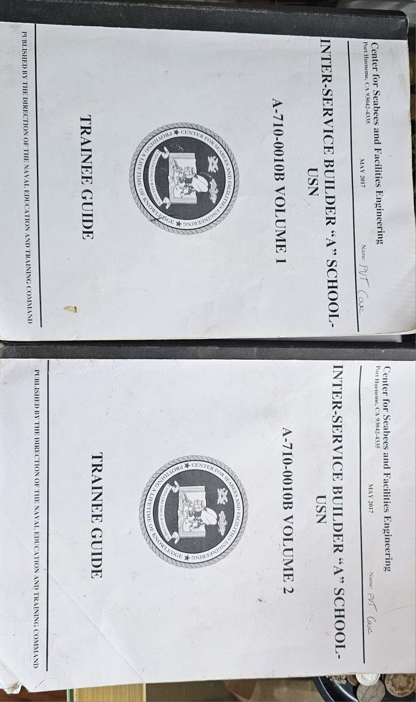 Military School Books