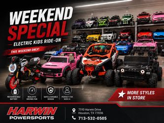 Weekend Special Electric Kids Ride-on