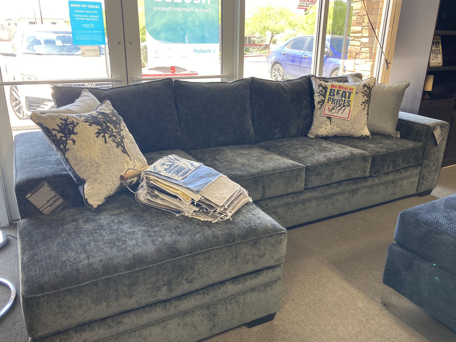 MEMORIAL DAY STARTS NOW💜❗️customizable sectional ✨🩶 $1599