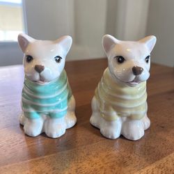 French Bulldog Salt and Pepper Shakers
