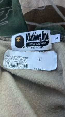 Reflective camo Bape hoodie