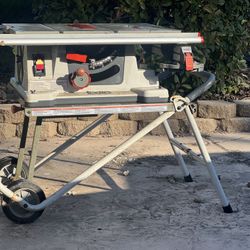 Ridgid 10” Ts-2400 Table Saw Heavy Duty Portable $599 New $399 Used 