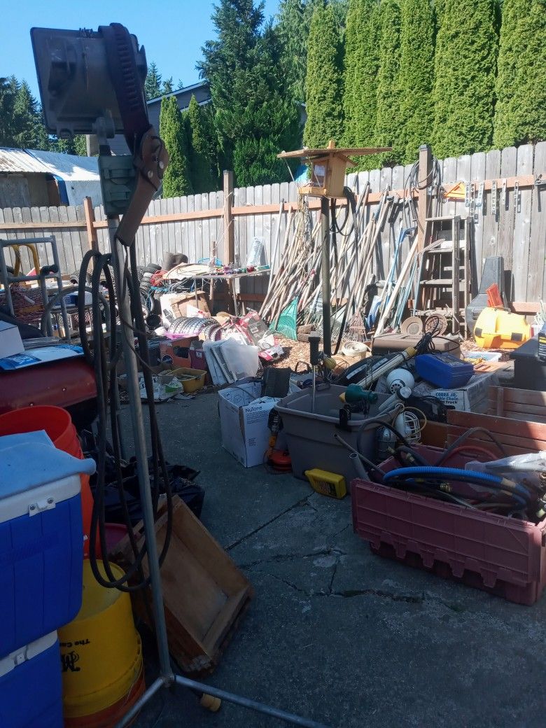 Backyard Sale Today