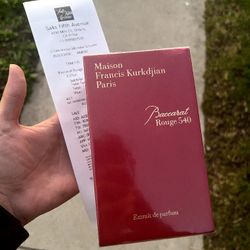 Baccarat Rouge 540 Maison Francis Kurkdjian Paris
