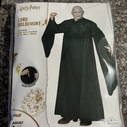 Harry Potter Lord Voldemort Mask & Wand Set (No Robe)