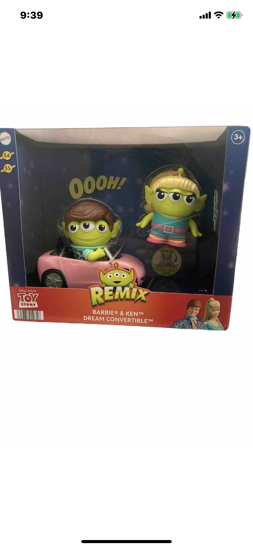 MATTEL BARBIE CONVERTIBLE 