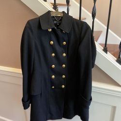 Women’s Wool Blend Coat Size M