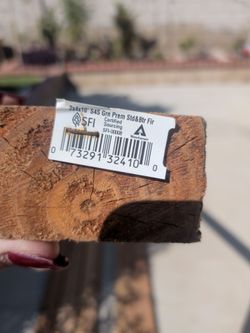 Weyerhaeuser 2x4x10 S4S Fir Lumber Board