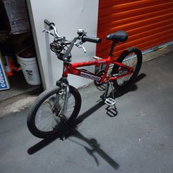 2011 VINTAGE 20" MONGOOSE RAVAGE STEEL FRAME BMX BIKE..............