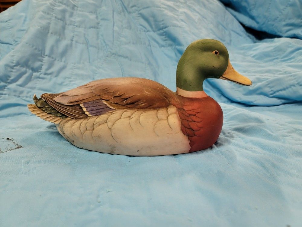 Porcelain Mallard Duck