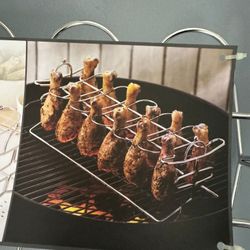 Chicken Leg Holder For Your Grill 