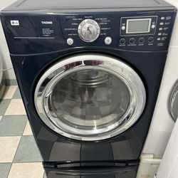 Lg Gas Dryer With Pedestal ( Delivery Available)