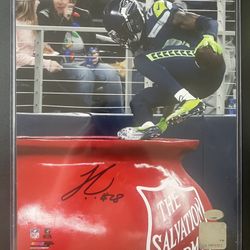 Seattle Seahawks Justin Coleman Autographed 8x10 Photo