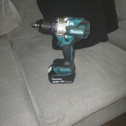 18V Lithium-Ion Brushless 1/2 In. Cordless Hammer Driver Drill 
And Battery 4.0