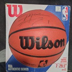 Tracy Macgrady Autographed Basketball