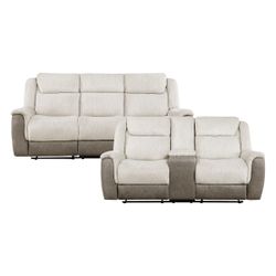 2PCS RECLINER SOFA & LOVESEAT 797039