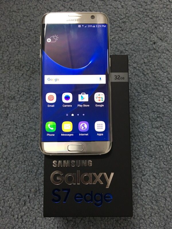 Samsung Galaxy S7 Edge 32GB Silver Titanium