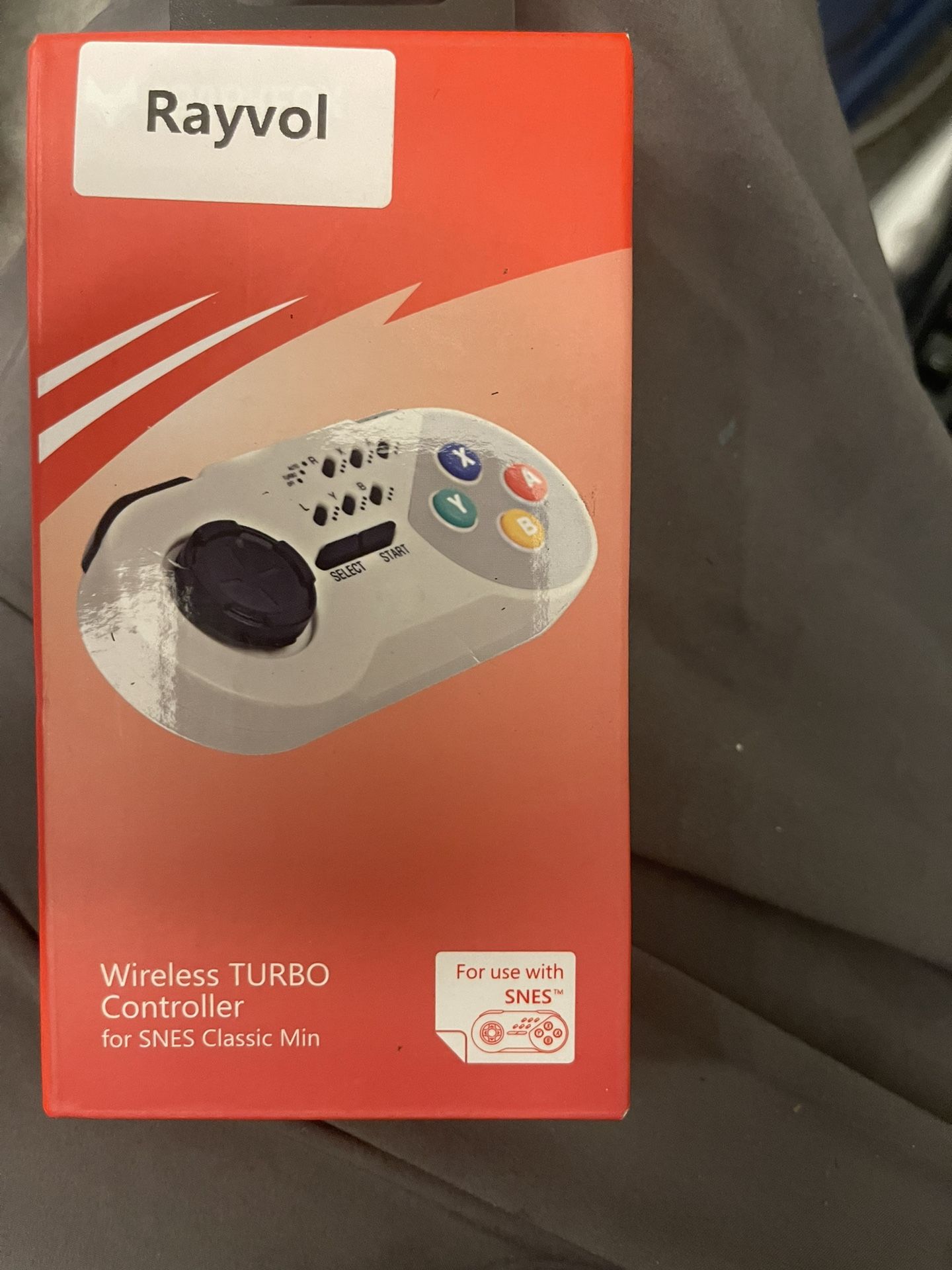 Rayvol Wireless Controller for SNES Classic Mini Edition Console, Super Nintendo NES Turbo Joystick Gamapad