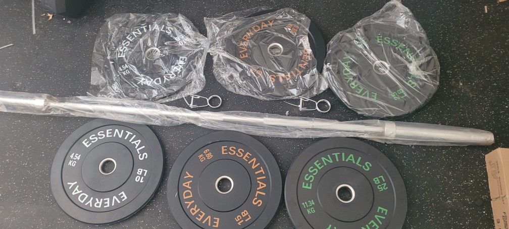 Olympic Bar And Weights
