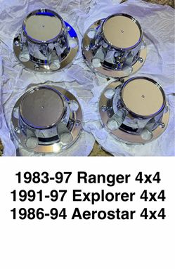 1986-97 Ford 4x4 Center Caps