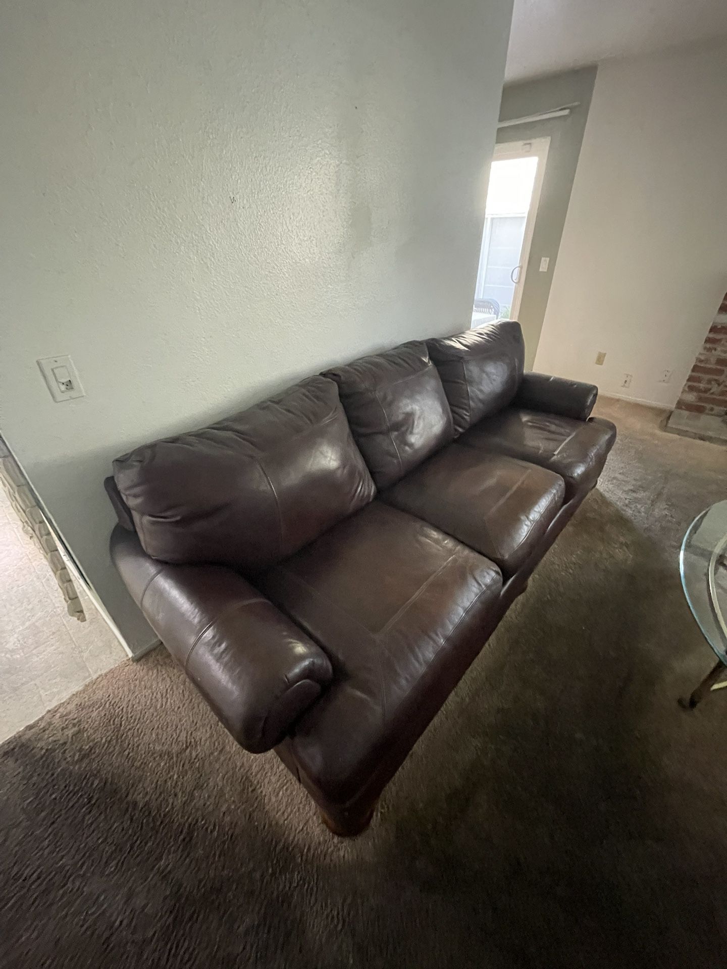 Leather Sofa For Sale! 
